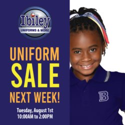 2023-2024 Uniform Sale